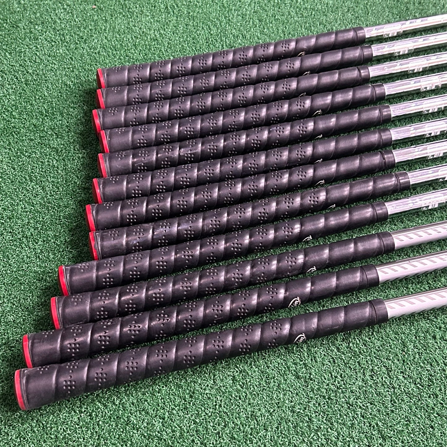RH Ping G15 Combo Iron Set EXTENDED (3H, 4H, 5H, 5-PW, UW, SW, LW). Stiff Flex.