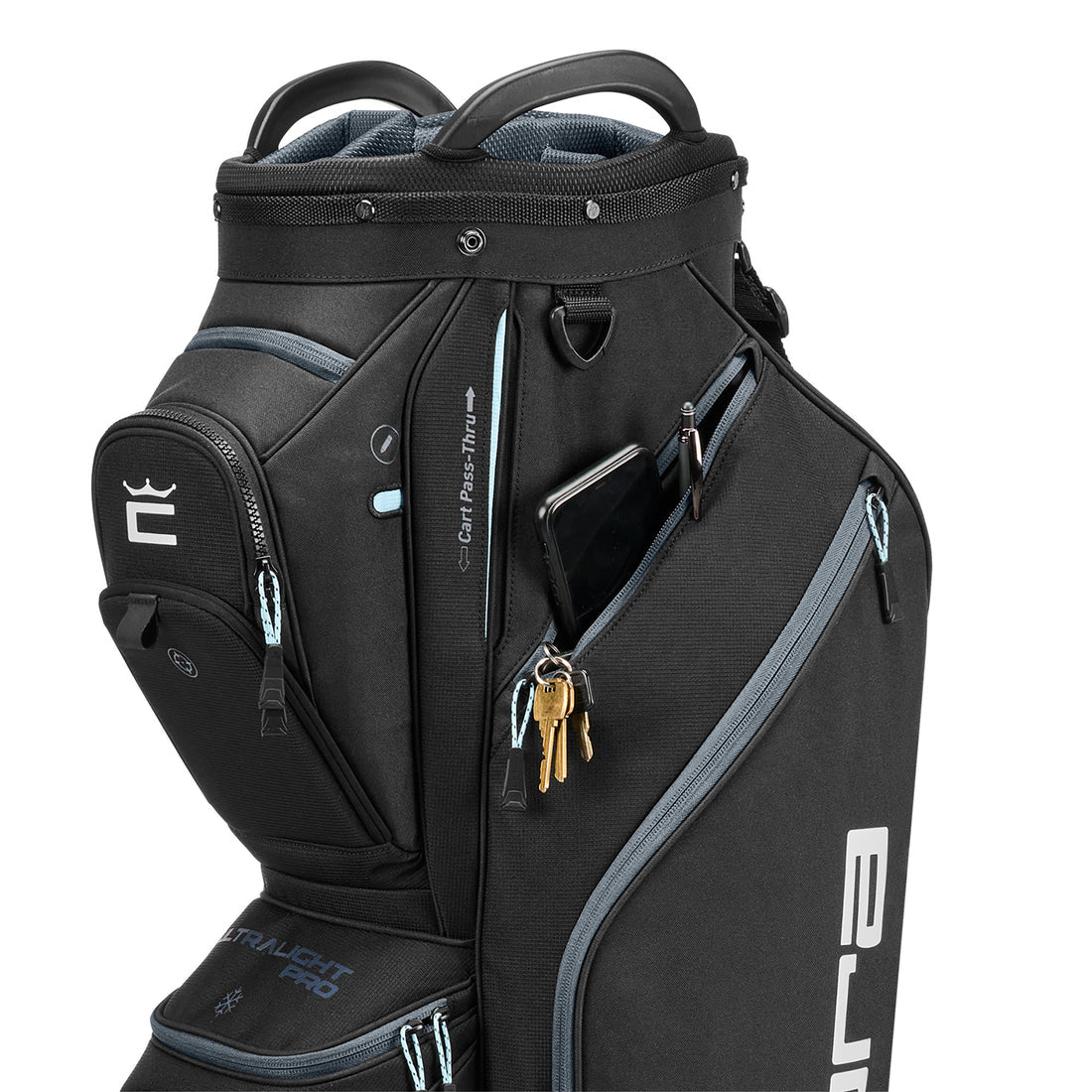 Cobra Ultralight Pro Cart Bag - Black