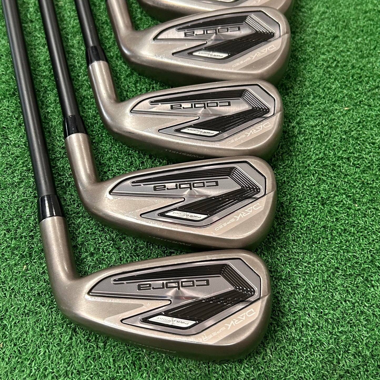 RH Cobra Darkspeed Iron Set (5-PW, GW). Regular Flex Graphite.