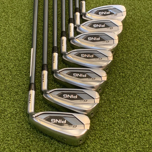 RH Ping G425 Iron Set (4-W). Stiff Flex.