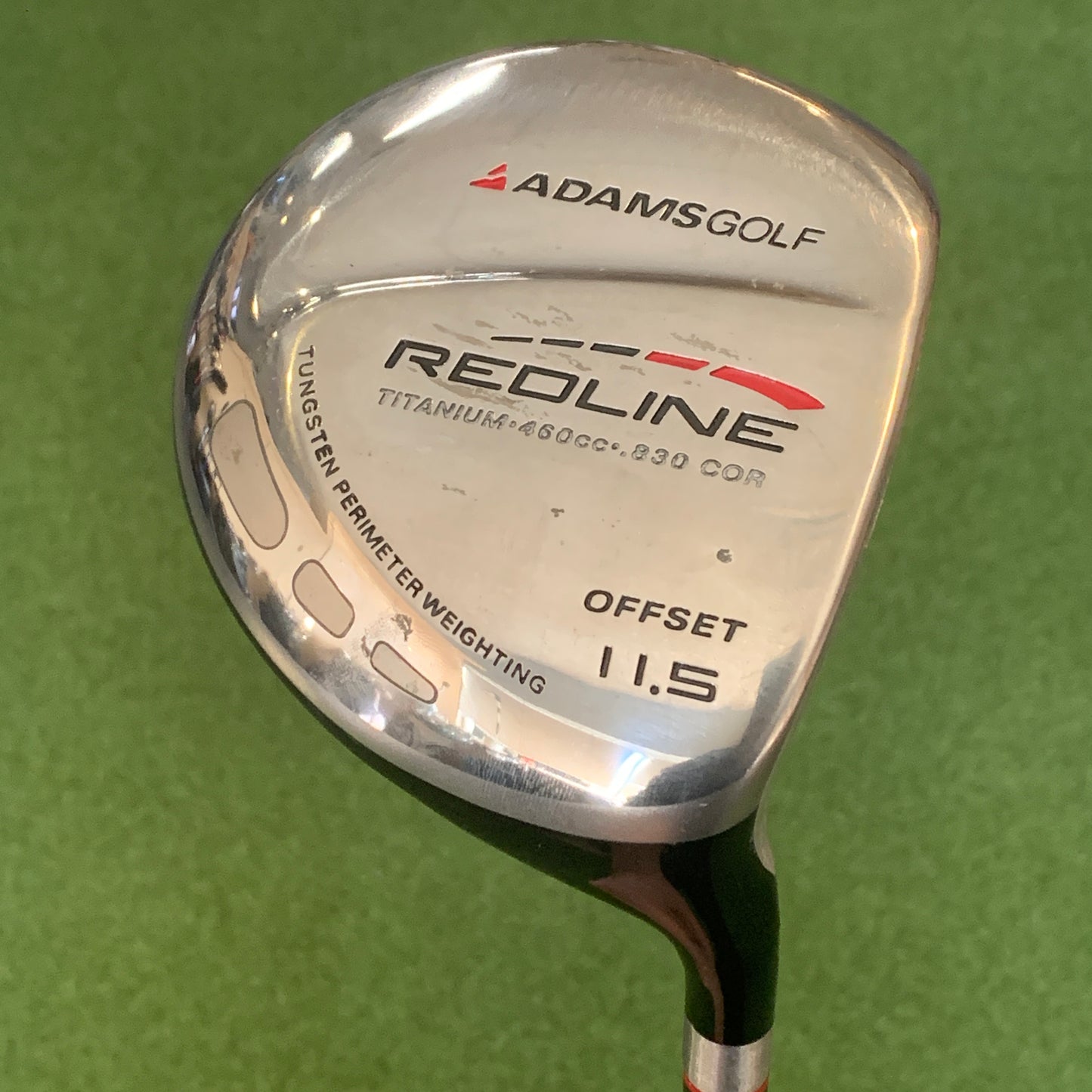 RH Adams Redline Offset Driver (11.5). Regular Flex.