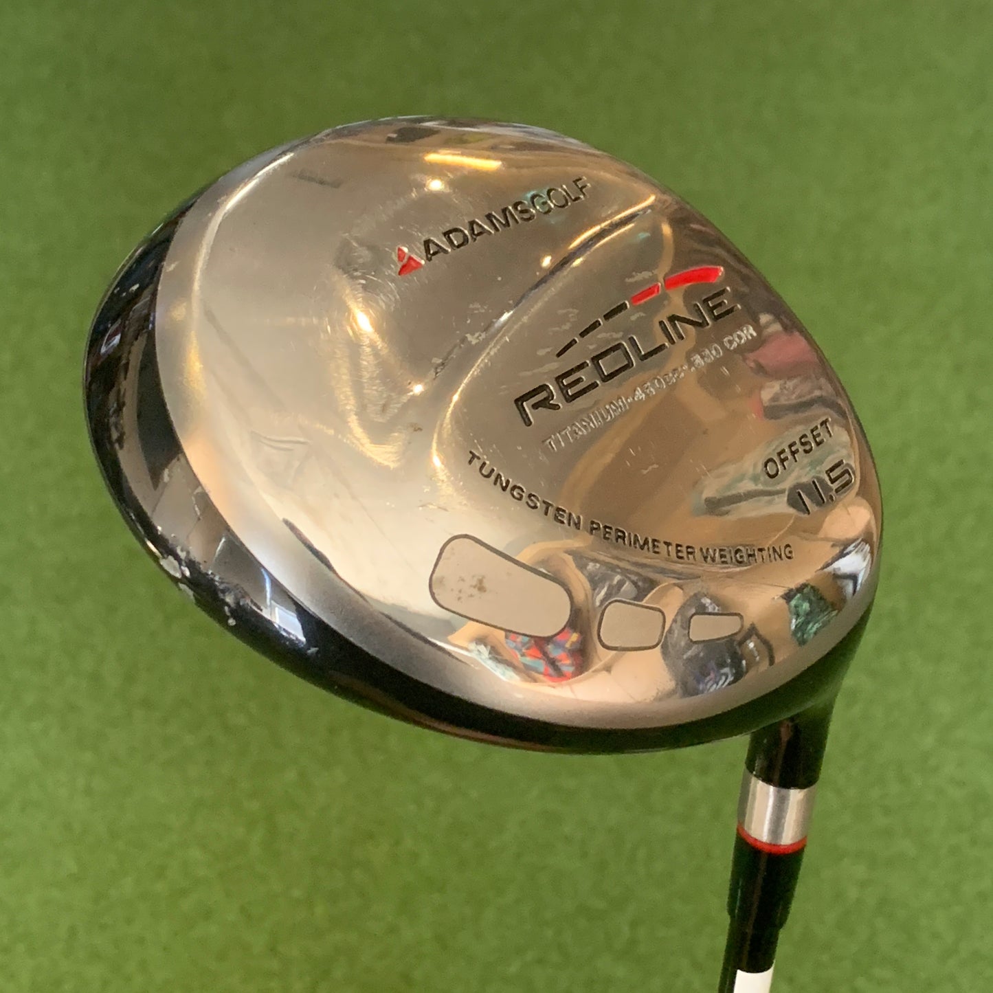 RH Adams Redline Offset Driver (11.5). Regular Flex.