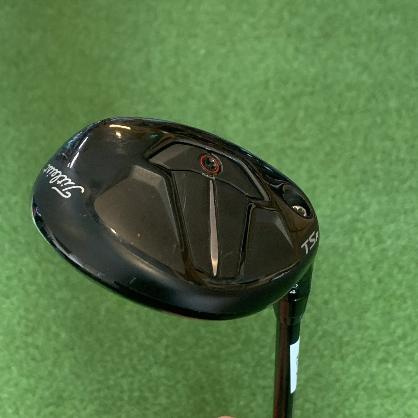 RH Titleist TSR2 3 Hybrid. Stiff Flex.