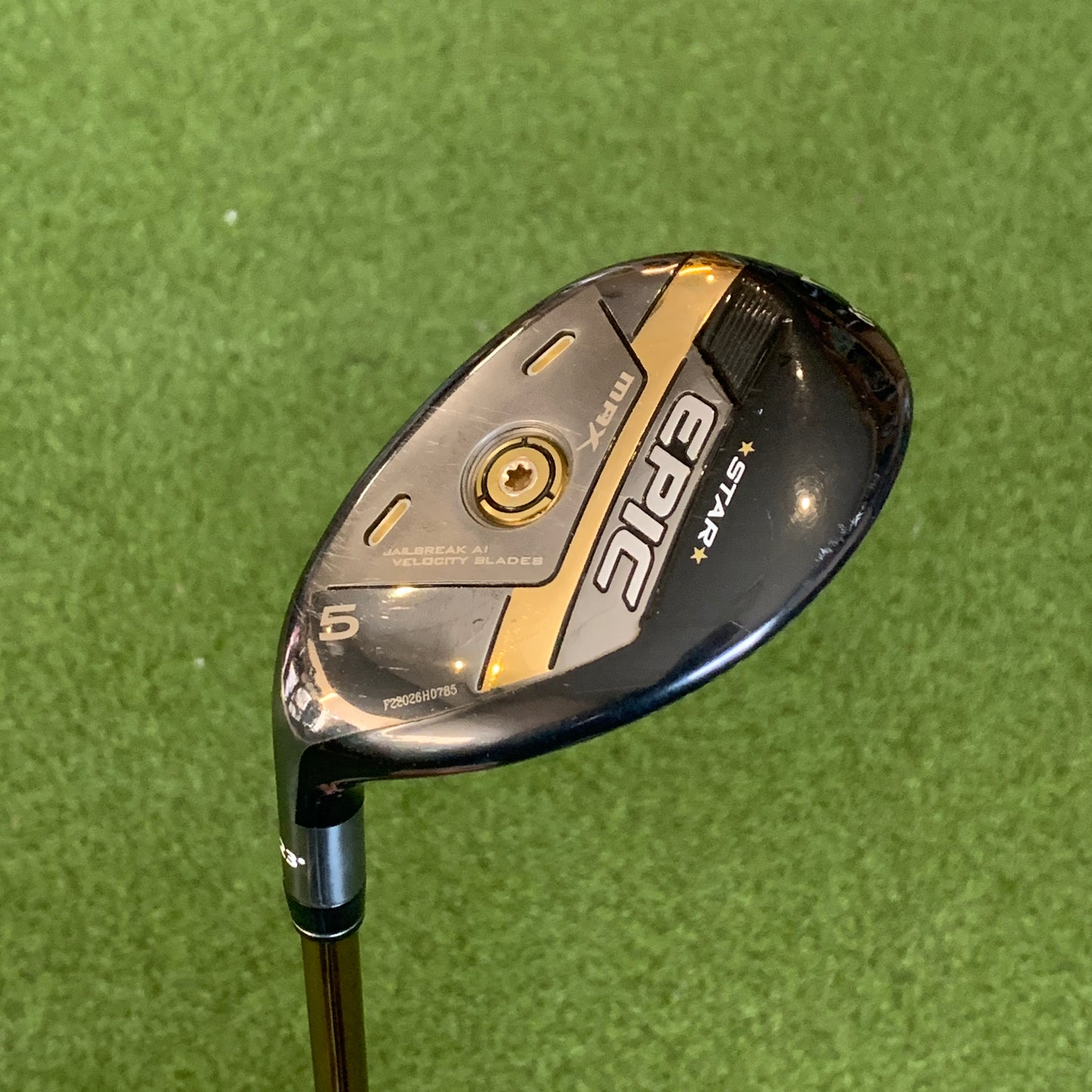 LH Callaway Epic Max Star 5 Hybrid. Regular Flex.