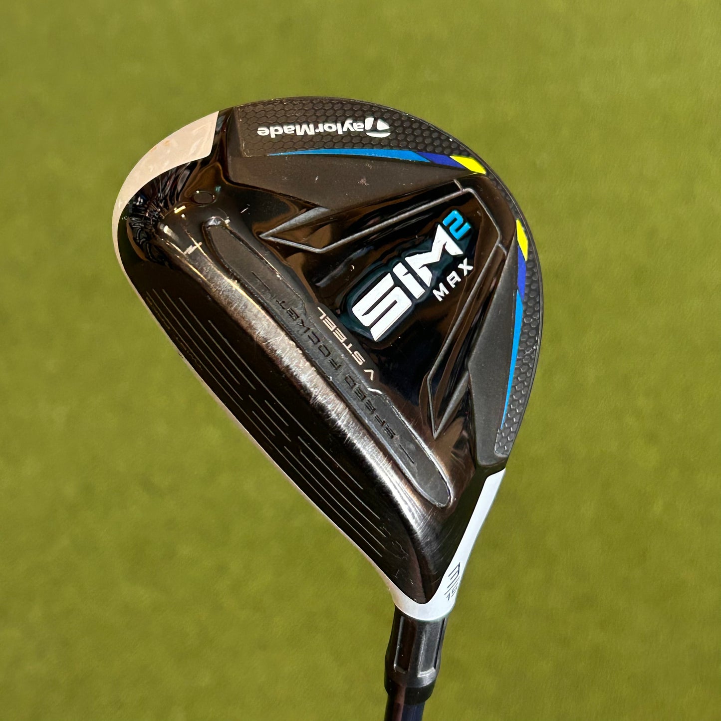 LH Taylormade Sim 2 Max 3 Wood. Regular Flex.