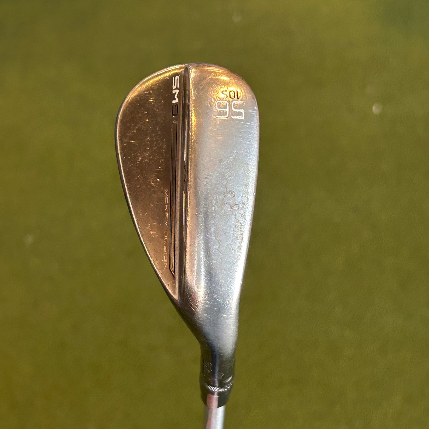 RH Titleist SM9 S Grind Wedge (56). Upgraded Shaft.
