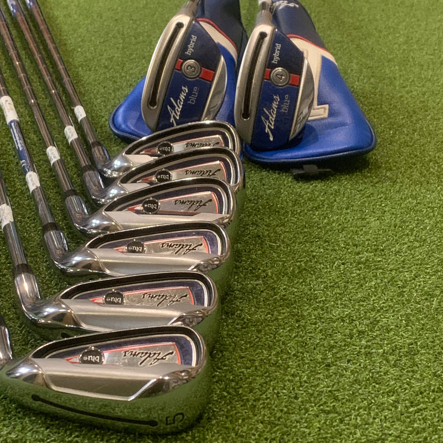 Pre-Owned RH Adams Blue Iron Set (3H, 4H, 5-PW)