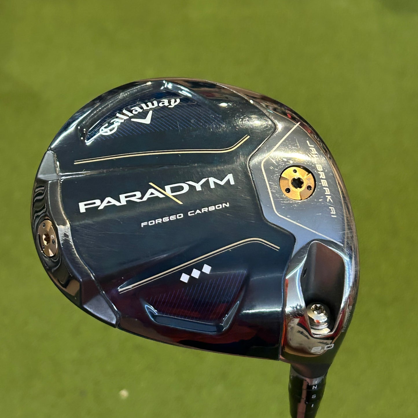 RH Callaway Paradym Triple Diamond Driver (8). X Stiff Flex.