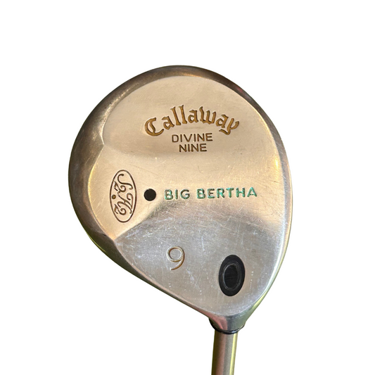 RH Women's Callaway Big Bertha Divine Nine 9 Wood. Ladies Flex.