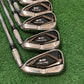 RH Taylormade M4 Iron Set (5-PW, AW). Stiff Flex.