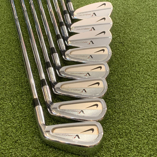 RH Nike VR Pro Combo Iron Set (3-PW). Stiff Flex Steel.
