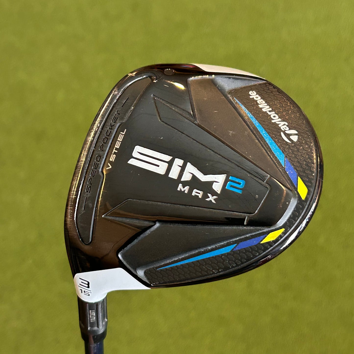 LH Taylormade Sim 2 Max 3 Wood. Regular Flex.