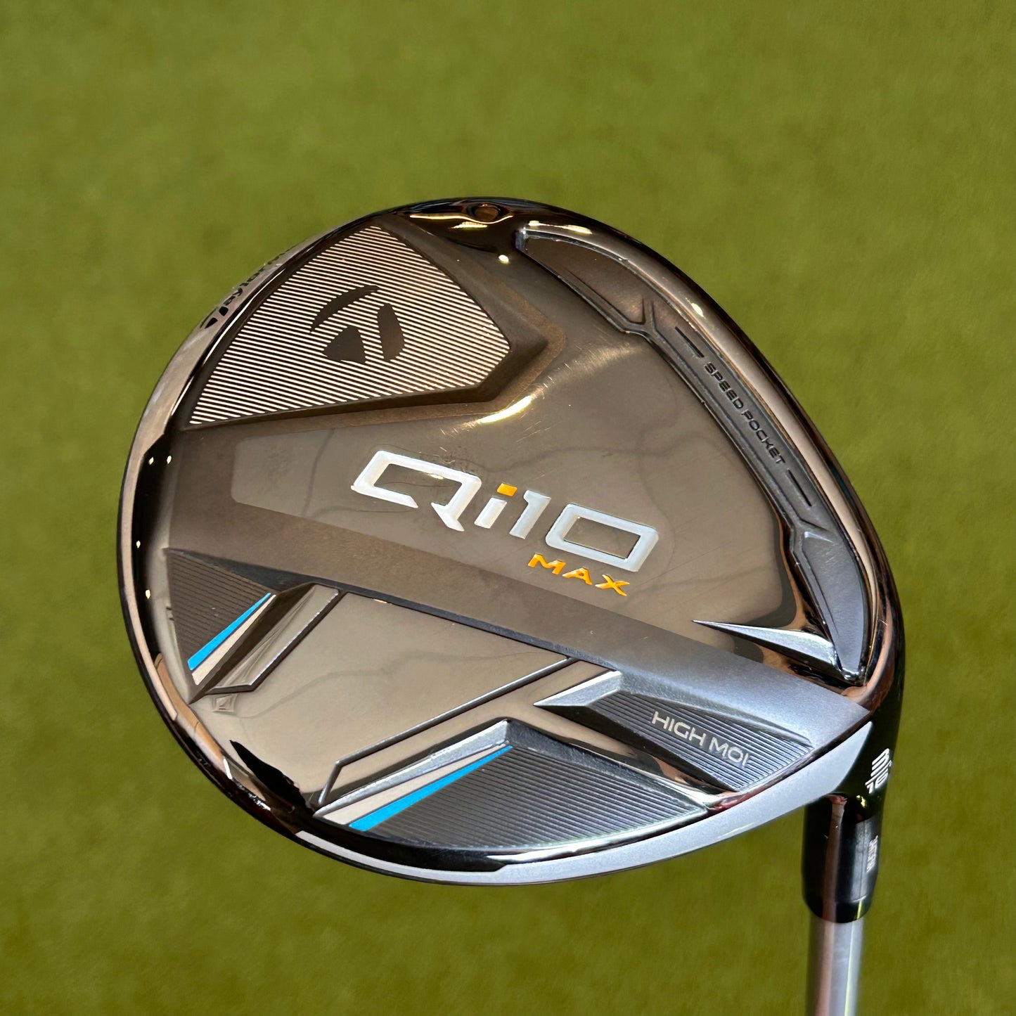 RH Taylormade Qi10 Max 3 Wood. Regular Flex.