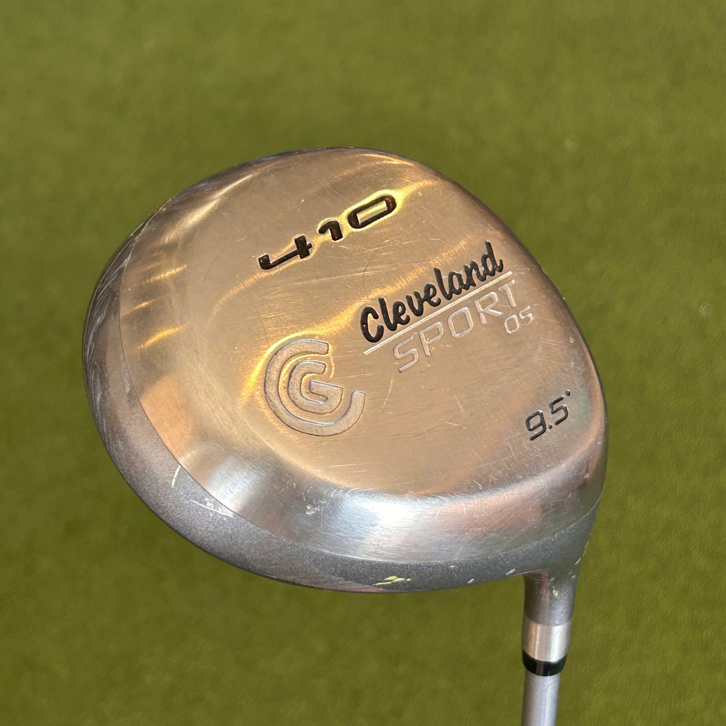 RH Cleveland Sport OS 410 Driver (9.5). Stiff Flex.
