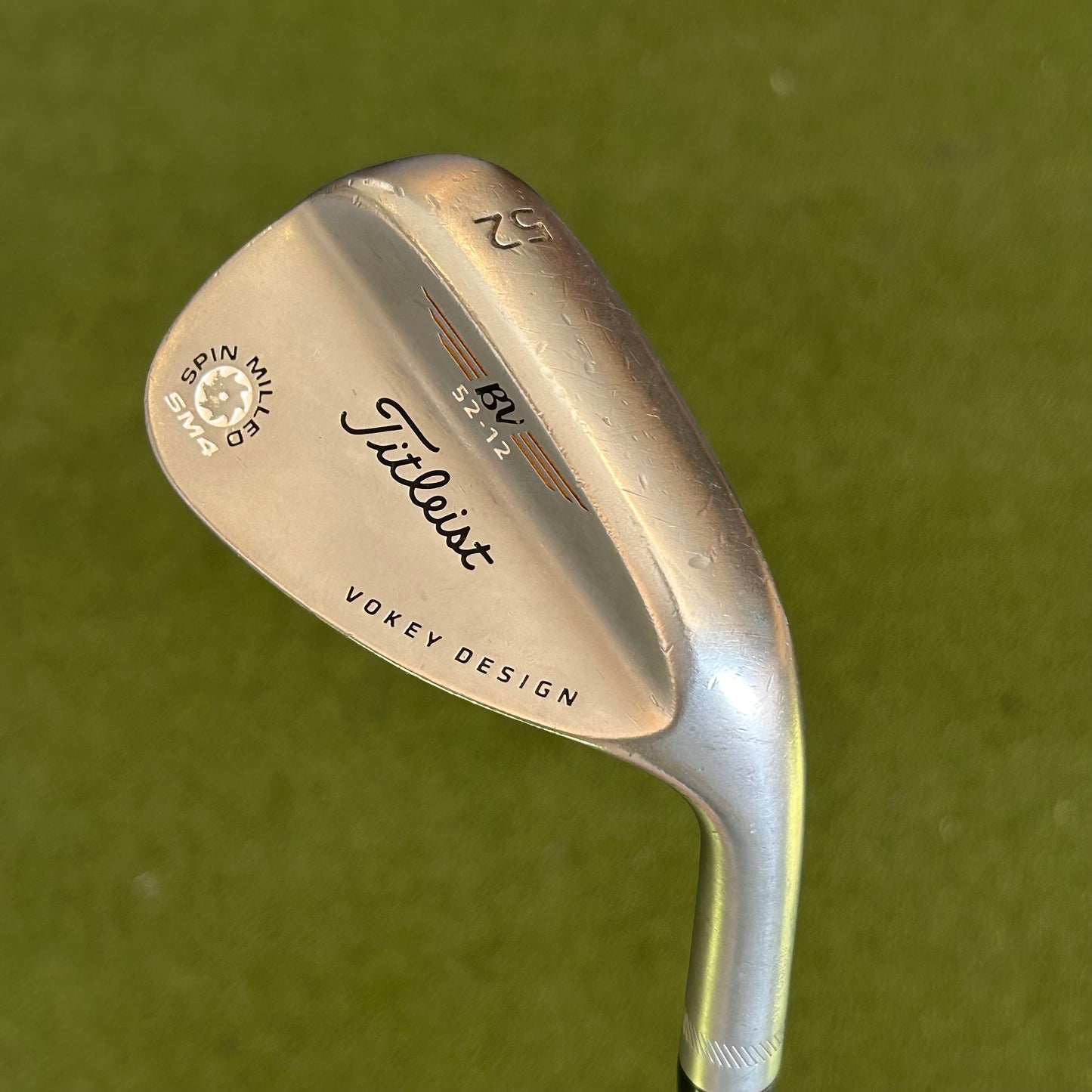 RH Titleist SM4 Wedge (52). Steel Shaft.
