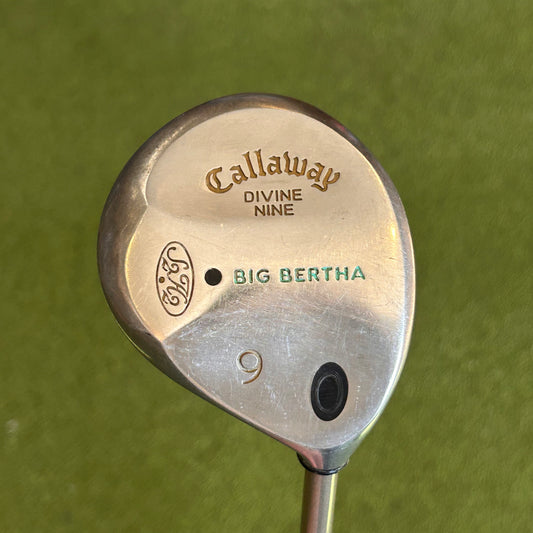 RH Women's Callaway Big Bertha Divine Nine 9 Wood. Ladies Flex.