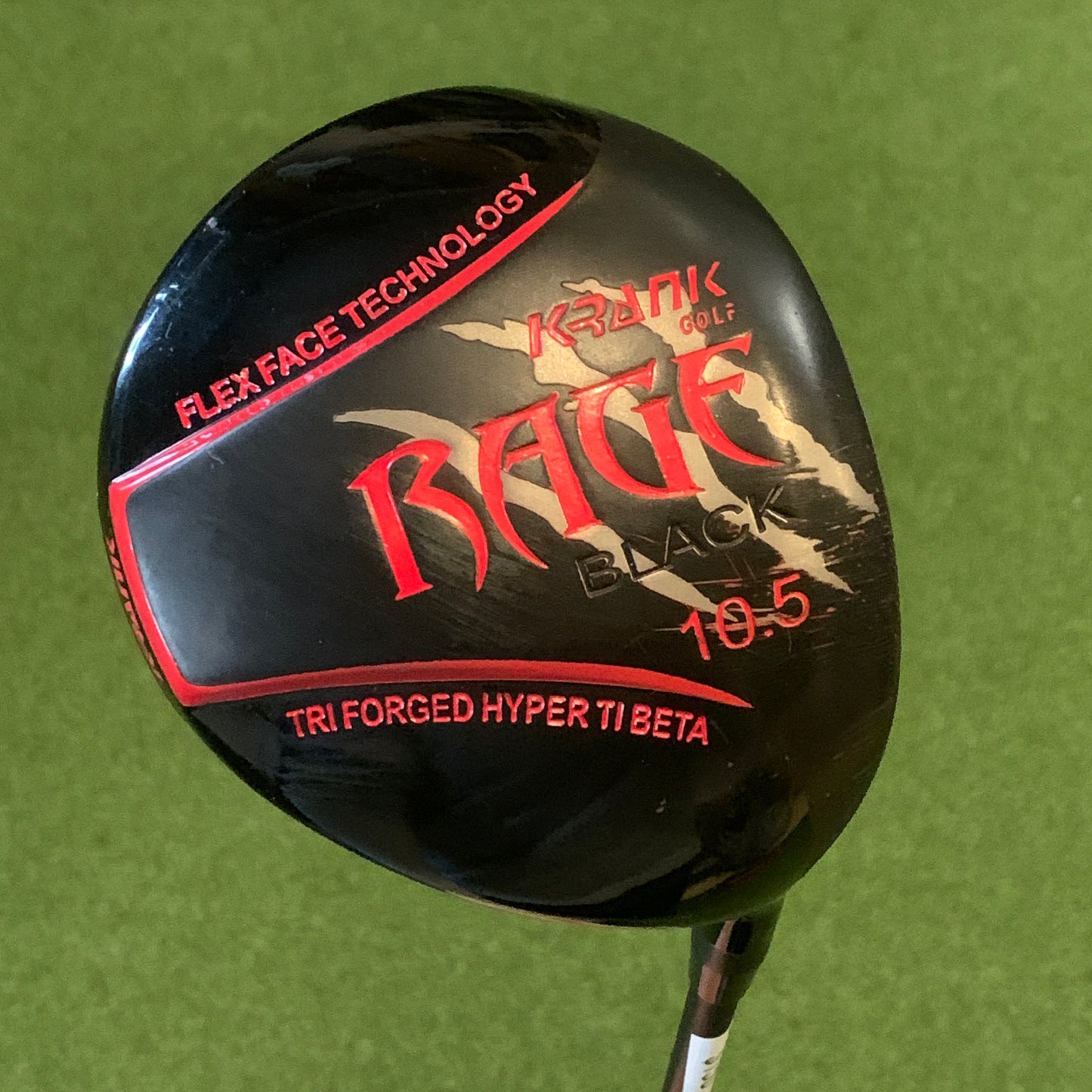 RH Krank Rage Black Driver (10.5)