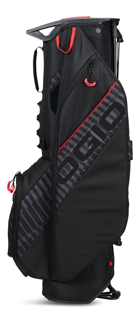 NEW Ogio Fuse Stand Bag - Black/Red