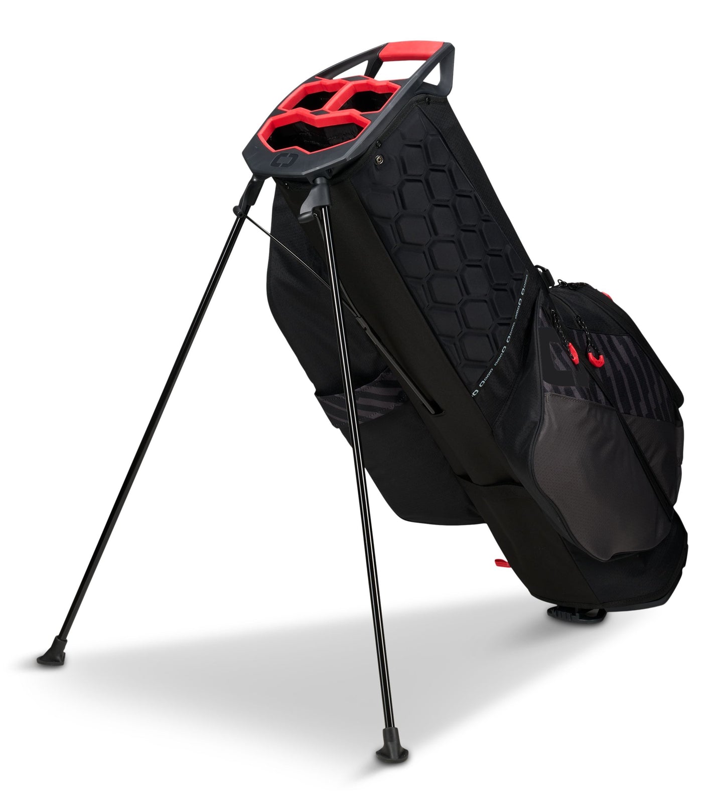 NEW Ogio Fuse Stand Bag - Black/Red