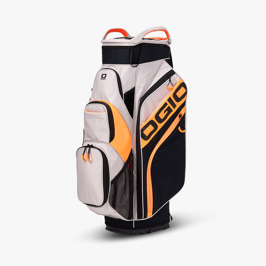 NEW Ogio Woode Cart Bag - Black/Orange
