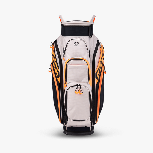 NEW Ogio Woode Cart Bag - Black/Orange