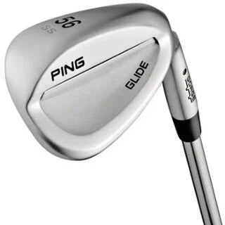 RH Ping Glide SS Black Dot Wedge (60). Steel Shaft.