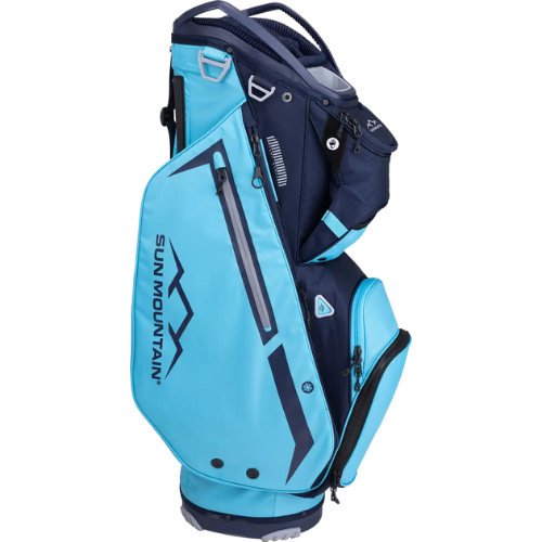NEW Sun Mountain Maverick Cart Bag.- Blue/Navy