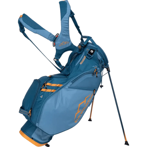 NEW Sun Mountain 4.5 LS 14 Way Stand Bag - Blue/Orange