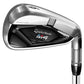 RH Taylormade M4 Iron Set (6-PW, AW, SW). Senior Flex.