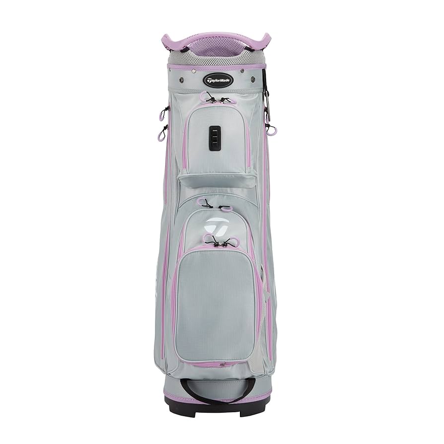 Taylormade Pro Cart Bag - Grey/Pink