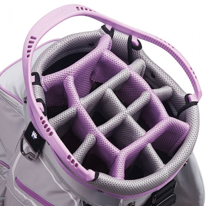 Taylormade Pro Cart Bag - Grey/Pink
